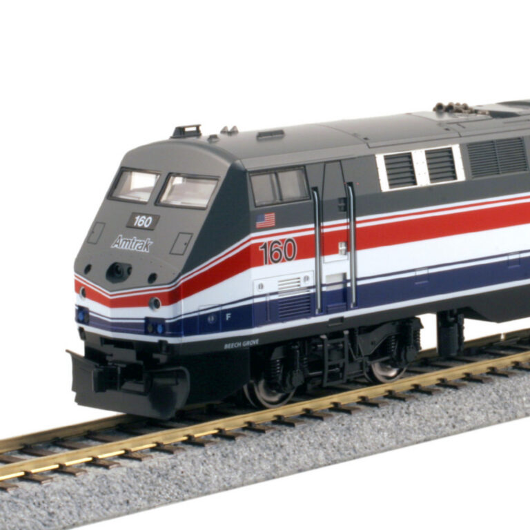 HO P42 Amtrak® Dash8 Phase III #160 50th Anniversary Logo - Kato USA ...