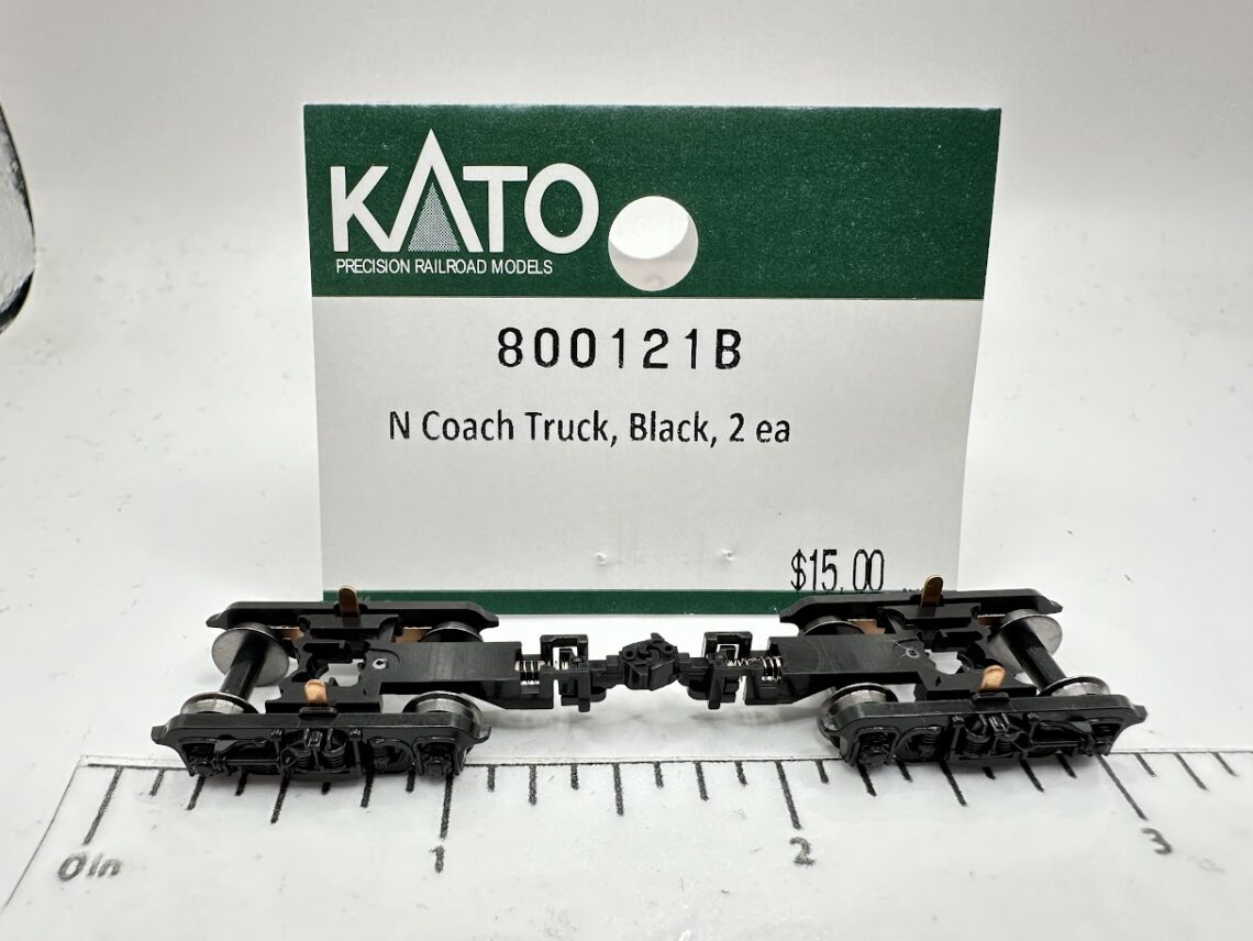 N Coach Truck, Black 2 ea.