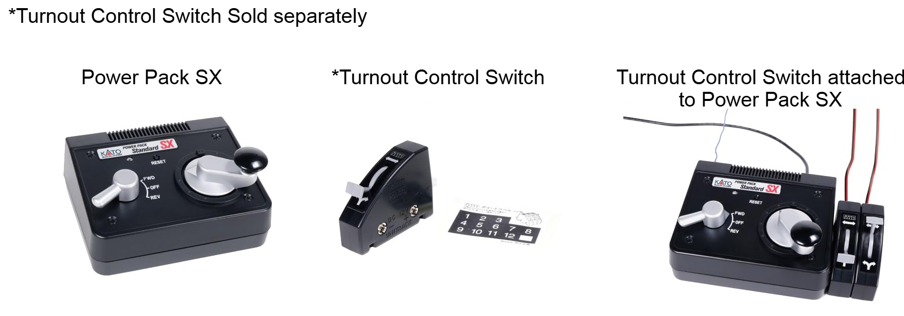 POWER PACK SX FOR BOTH N & HO - Kato USA Online Store