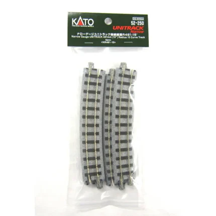 HOe 481mm (19”) Radius 15 Curve Track [4 pcs.] [NR481-15]