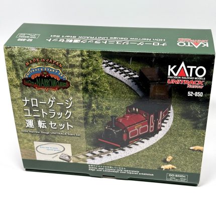 Narrow-Gauge UNITRACK Oval Track Set with Kato Power Pack Standard SX