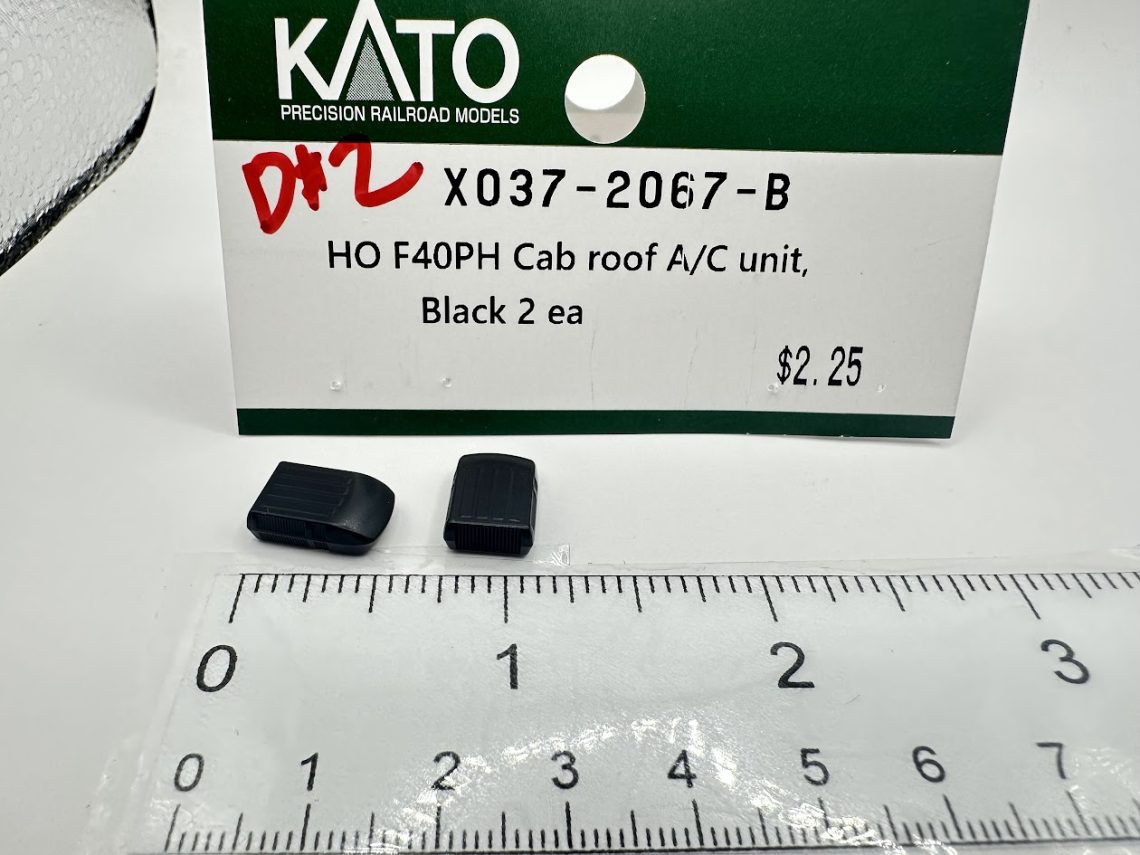 HO F40PH Cab Roof A/C unit, Black 2 ea