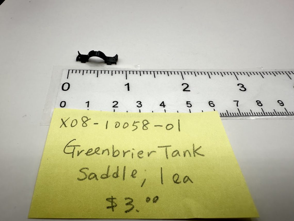 Greenbrier Tank Saddle, 1 ea