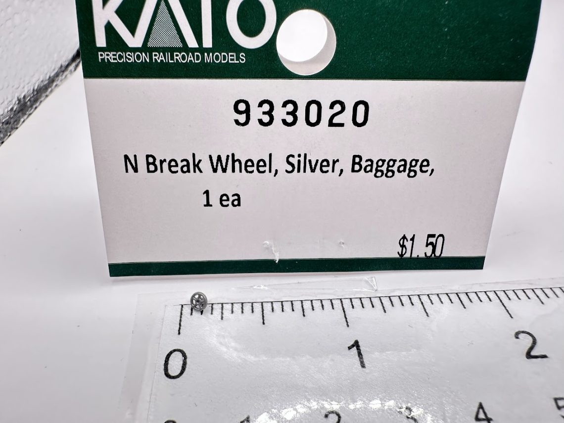 N Break Wheel, silver - baggage, 1 ea